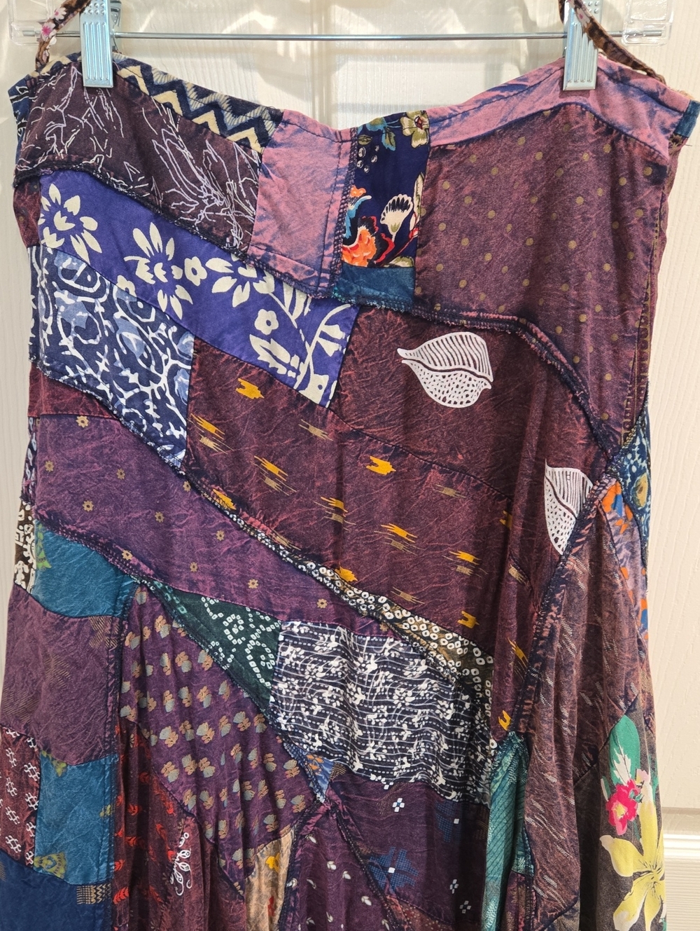 Jaded Gypsy Patchwork Skirt Size L/XL - Picture 8 of 10